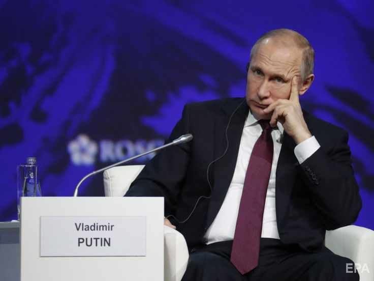 ﻿Президентський рейтинг Путіна знизився на 15% – опитування "Левада-центру"