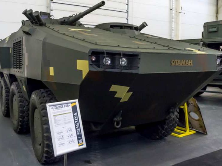 Лига оборонных предприятий Украины презентовала проект БТР для морской пехоты