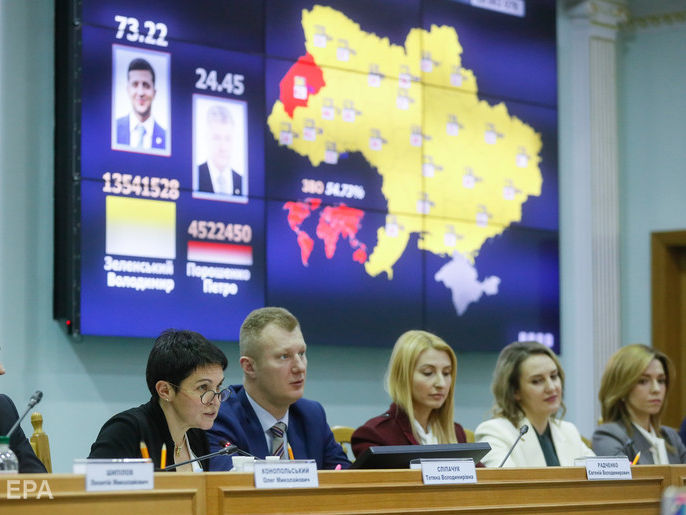 Опубликованы официальные итоги выборов президента Украины