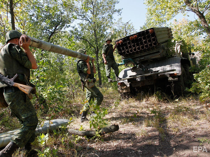 ОБСЕ зафиксировала системы залпового огня "Град" в центре Луганска