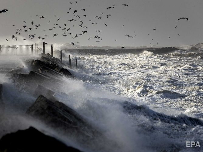 ﻿Пасажирське судно з 342 людьми на борту втратило хід під час шторму в Адріатичному морі