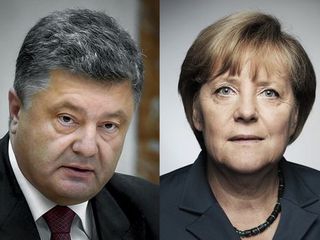 Меркель запевнила Порошенка, що Україна залишатиметься у центрі уваги політики ЄС та Німеччини