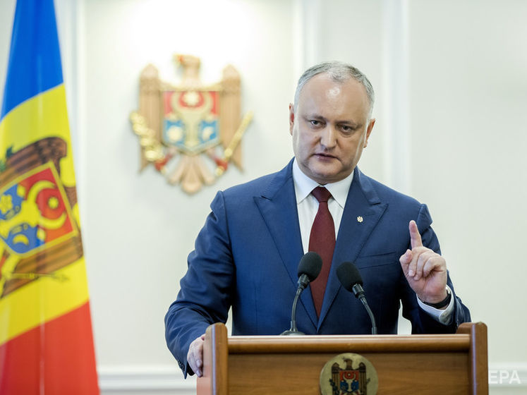 Додон: Позиция руководства Молдовы по отношению к территориальной целостности Украины не менялась за все 27 лет независимости