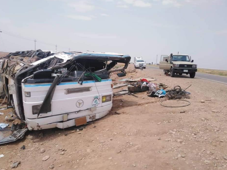 В Ираке подорвали автобус с военными. Погибли семь человек, 26 ранены