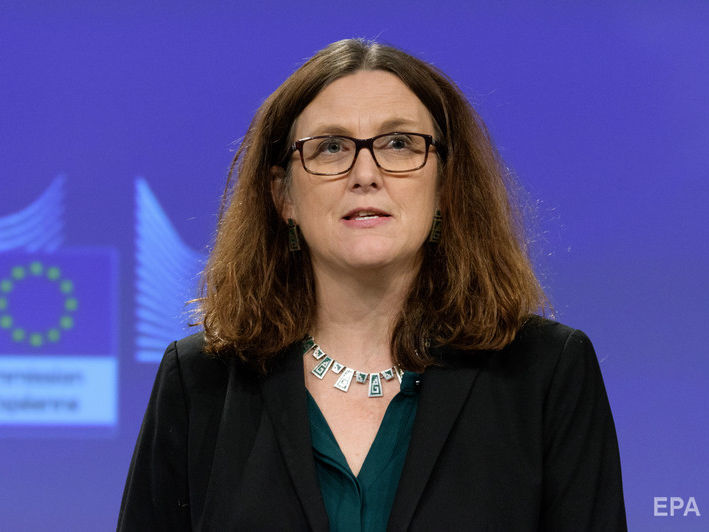 Еврокомиссар Мальмстрем: Торговые отношения Украины и ЕС растут
