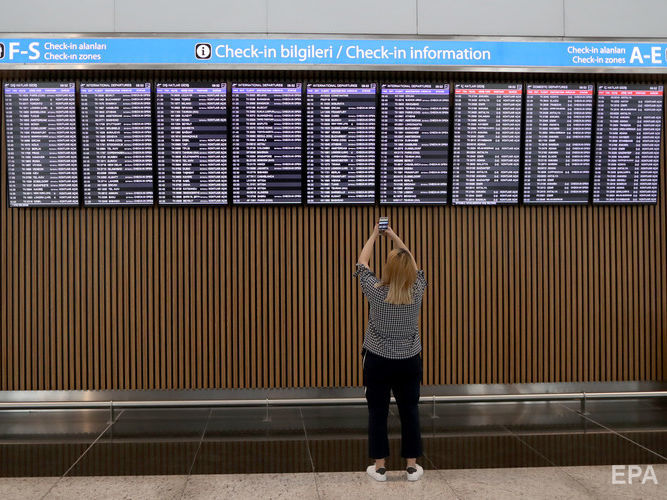 Главный аэропорт Стамбула начал работать с названиями Lviv, Odesa, Kyiv, Zaporizhzhia на табло