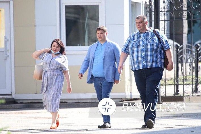 Медяник и Корявченков идут на встречу к президенту, 6 июля 2020 года. Фото: bykvu.com