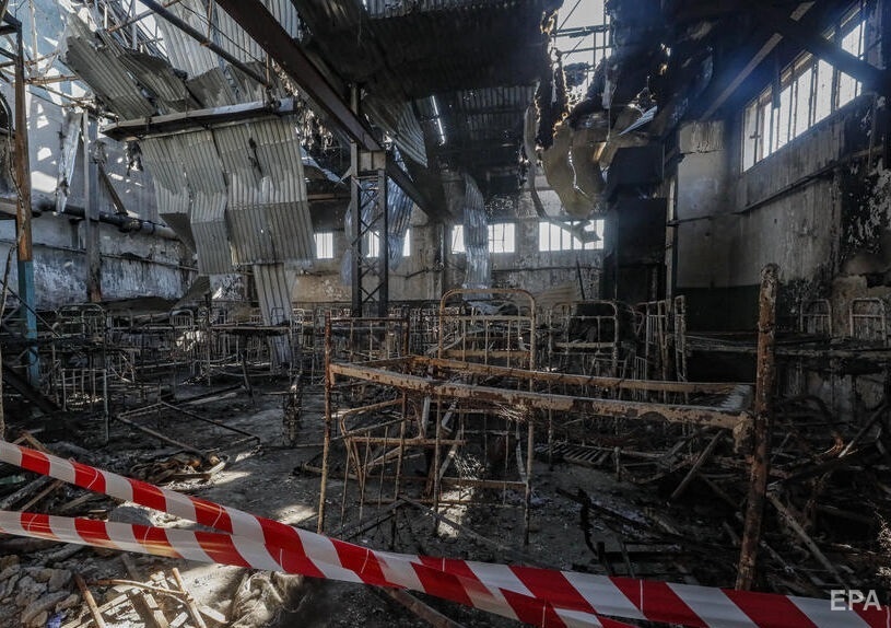 Жайворонок не исключает, что в Оленовке произошел неконтролируемый подрыв. Фото: ЕРА
