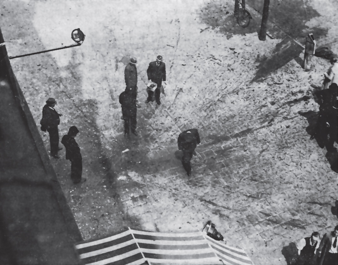 Место гибели Коновальца. Фото: Архив Центра исследований освободительного движения