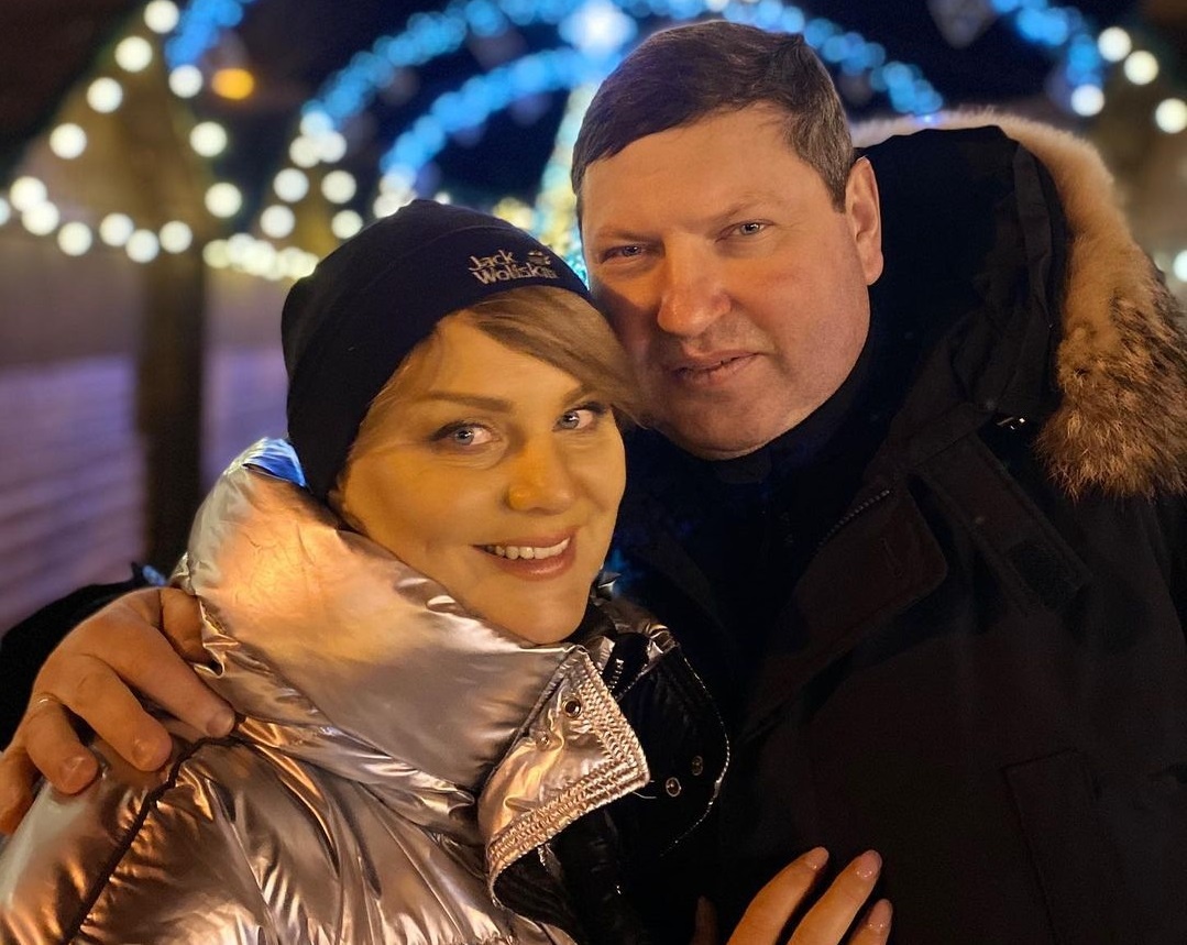 Тетяна Піскарьова із чоловіком Андрієм. Фото: Piskareva.tanya/Instagram