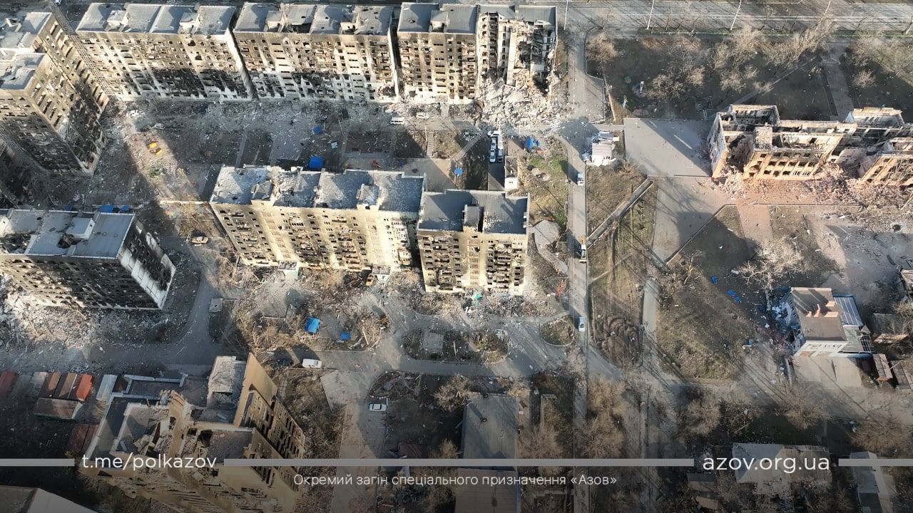 Мариуполь. Фото: Полк "Азов" / Telegram