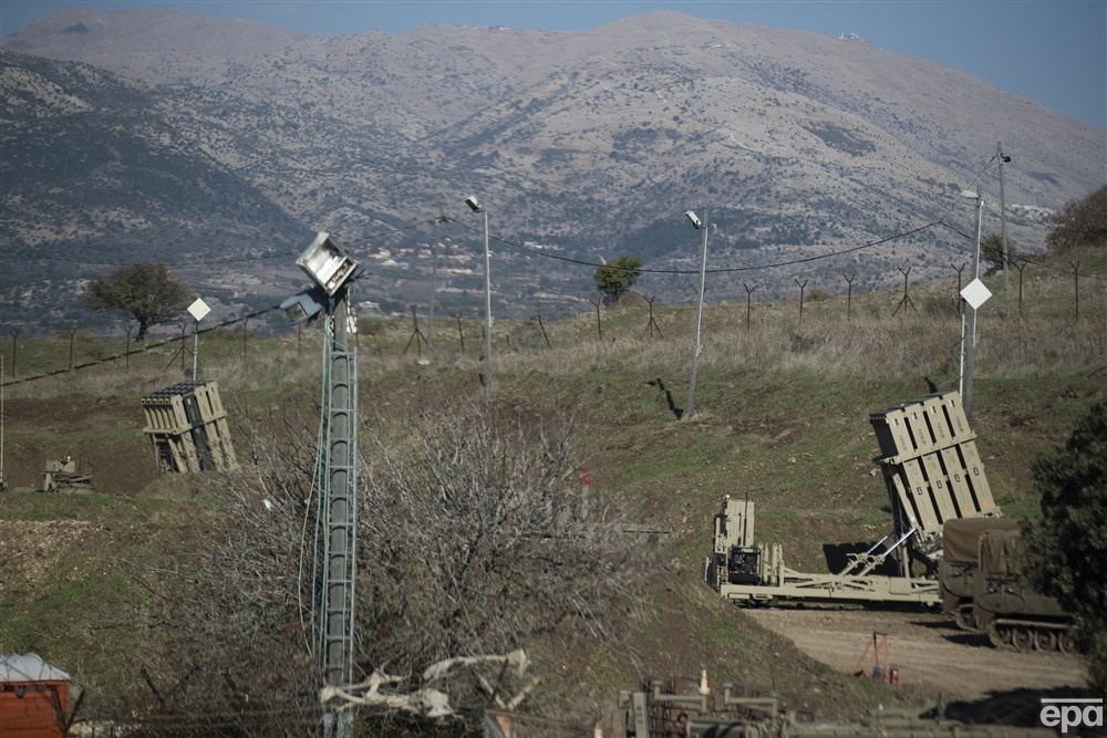 Израильская система ПВО "Железный купол", развернутая на Голанских высотах. Фото: Атеф Сафади / ЕРА