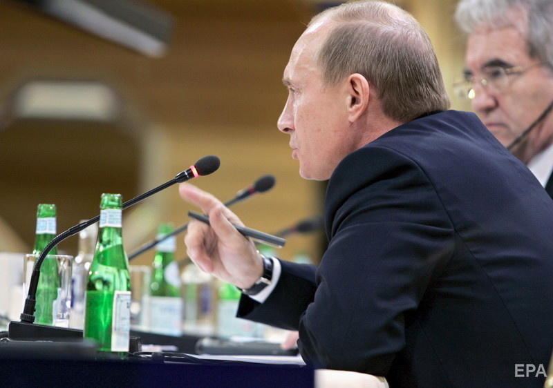 Мюнхен, лютий 2007 року. Путін на Мюнхенській конференції з безпеки. Тоді він вимовив стала знаменитою мова про неприйнятність 